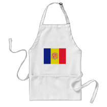 Andorra Flag Apron