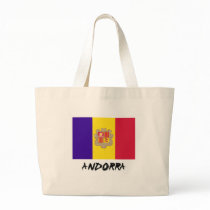 Andorra Flag Tote Bag