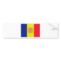 Andorra Flag Bumper Stickers