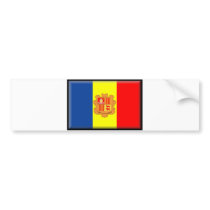 Andorra Flag Bumper Sticker