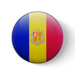 Andorra Flag Pinback Buttons