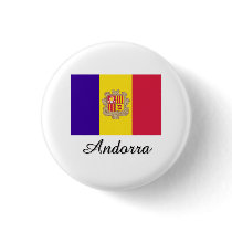 Andorra Flag Design Buttons
