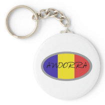 Andorra flag design! key chains
