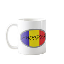 Andorra flag design! mug