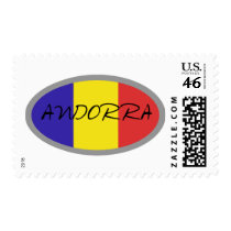 Andorra flag design! postage