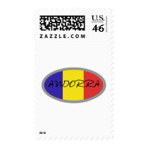 Andorra flag design! postage