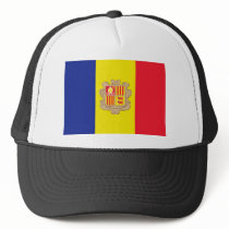 Andorra Flag Trucker Hat