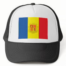 Andorra Flag hats by teyes143 Andorra Flag hats