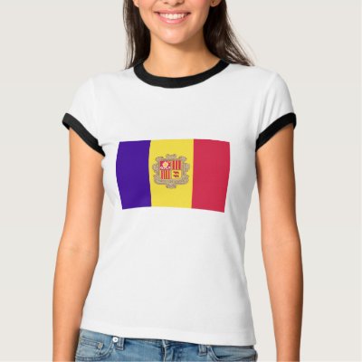Andorra FLAG International Tee Shirt by flagshirt