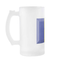 Andorra Flag Jewel Coffee Mug