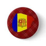 Andorra Flag Map full size Pins