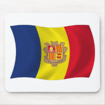 Andorra Flag Mousepad by LivingFlags2 Andorra Flag Mousepad