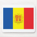 Andorra Flag mousepads