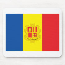 Andorra Flag mousepads by teyes143 Andorra Flag mousepads