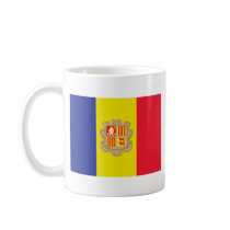 Andorra Flag Coffee Mugs