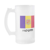 Andorra Flag Coffee Mugs
