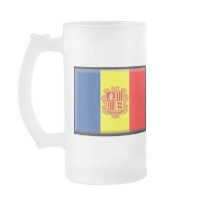 Andorra Flag Coffee Mug