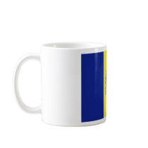 Andorra flag coffee mugs