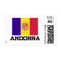 Andorra Flag postage