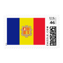 Andorra Flag postage