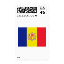 Andorra Flag postage