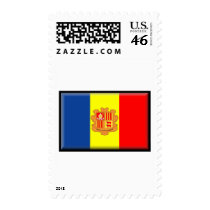 Andorra Flag postage