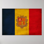 Andorra Flag Poster