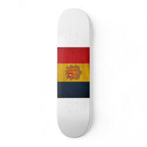 Andorra Flag Skateboard Deck