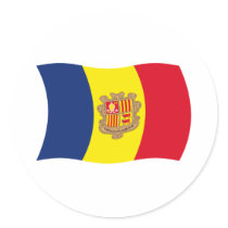 Andorra Flag Sticker
