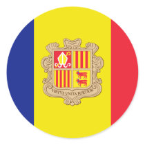 Andorra flag stickers