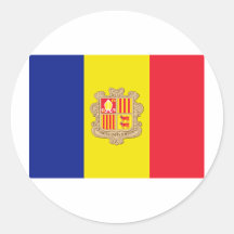 Andorra flag sticker