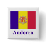 Andorra Flag with Name Pins