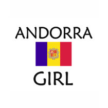 ANDORRA GIRL t-shirts by flagshirt ANDORRA GIRL t-shirts