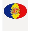 Andorra Gnarly Flag T-Shirt