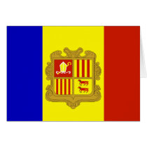 Andorra High quality Flag Cards