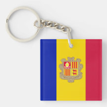Andorra Key Chain Acrylic Keychain