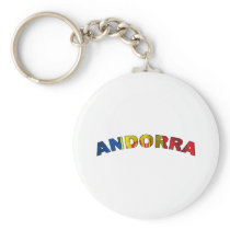 Andorra Keychain