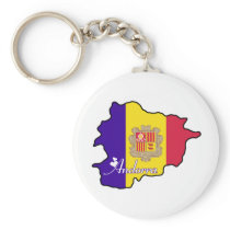 Andorra Keychain