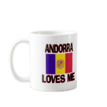 Andorra Loves Me mugs