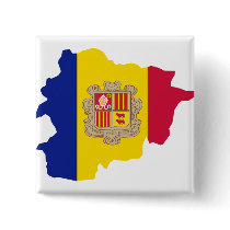 Andorra map AD Pin