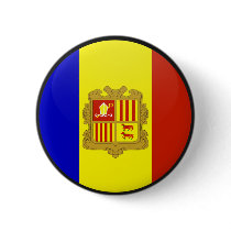 Andorra quality Flag Circle Pins