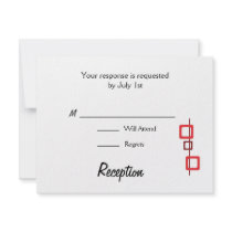 Andorra Response Card:  Cinnamon Personalized Announcements