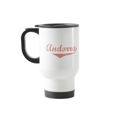 Andorra Revolution Style Coffee Mug by repofcountries