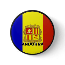 Andorra Roundel quality Flag Pin