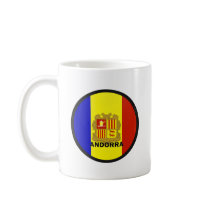 Andorra Roundel quality Flag Mug
