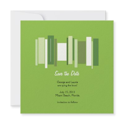 Andorra Save the Date: Fresh Cut Custom Invite by PoshBetty