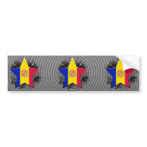 Andorra Star Bumper Stickers
