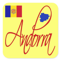 Andorra Stickers