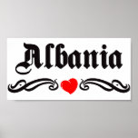 Andorra Tattoo Style Poster