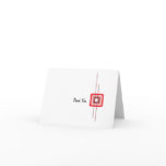 Andorra Thank You: Cinnamon Greeting Card